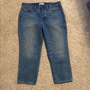 Madewell Stovepipe Straight Leg Jeans